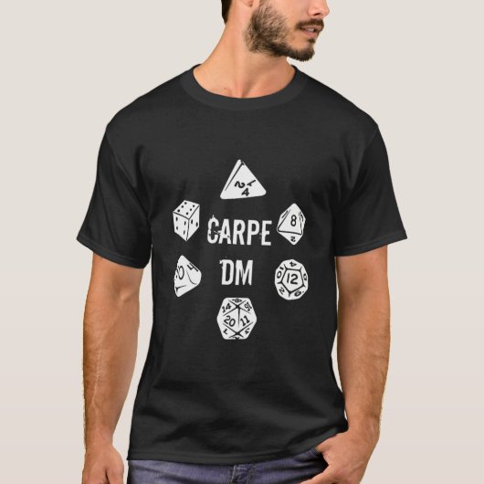 T-shirt Cadeau de Noël Carpe DM drôle carpe diem WK371 Bes (Devant)