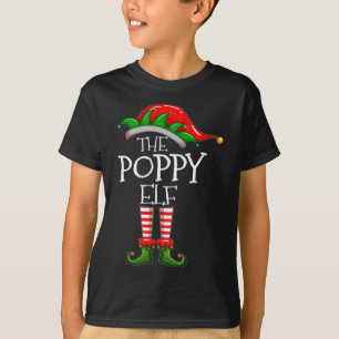 T-shirt Cadeau de Noël des elfes de coquelicot, Pyjama de 