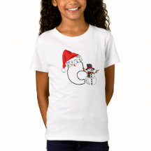 Cadeau de Noël lettre c blanche 
