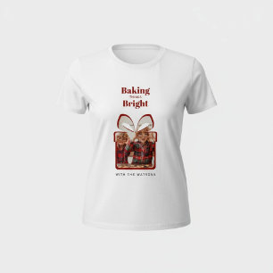 T-shirt cadeau de noël personnalisé photo vacances