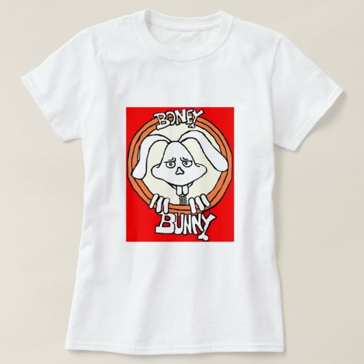 T-shirt Cadeau de Noël pour femmes Boney Bunny (Design devant)
