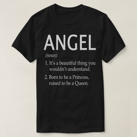 T-shirt Cadeau de nom d'ange (Design devant)