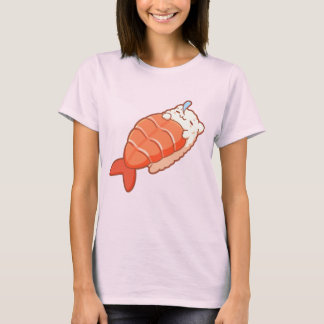 T-shirt Cadeau de nourriture pour chat en forme de sushi d