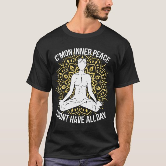 T-shirt Cadeau de paix intérieure (Devant)