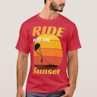 T-shirt Cadeau de parachute vintage Retro