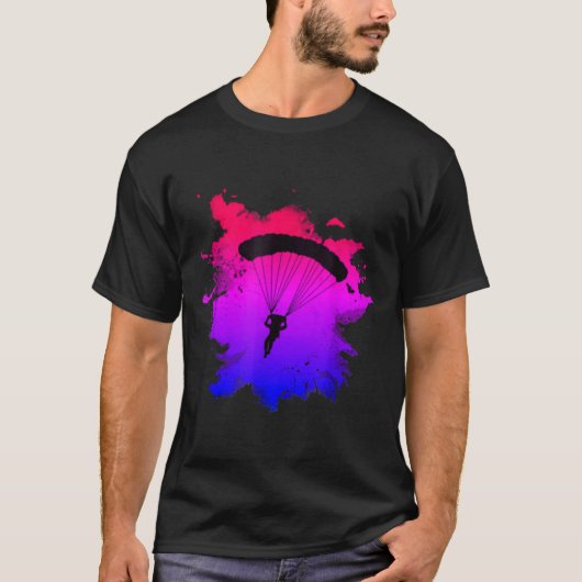 T-shirt Cadeau de parachutisme (Devant)