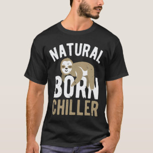 T-shirt Cadeau de paresseux animal drôle et fainéant né na