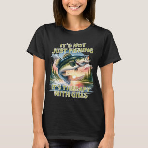 T-shirt Cadeau de pêche amusant pour hommes, idée pour la
