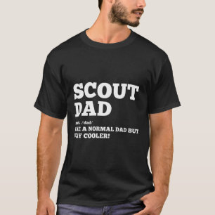 T-shirt Cadeau de père scout pour père scoutant Fête de