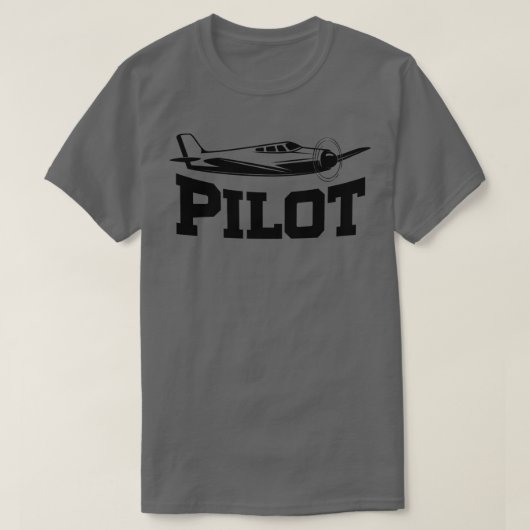 T-shirt Cadeau de pilote (Design devant)