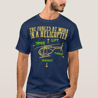 T-shirt Cadeau de pilote d'hélicoptère