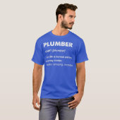 T-shirt Cadeau de plomberie (Devant entier)