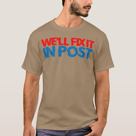 T-shirt Cadeau de poste bien adapté (Devant)
