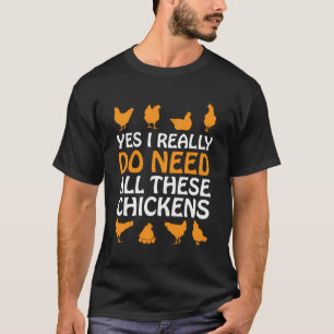 T-shirt Cadeau de poulet Funny Farmers de poulet Louvain C