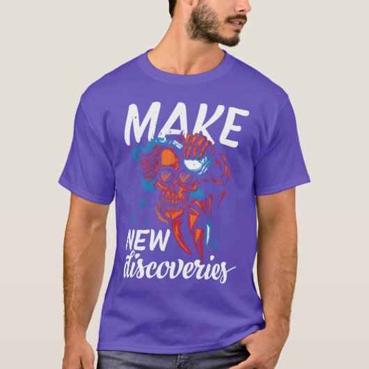 T-shirt Cadeau de professeur squelettique (Devant)