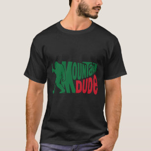 T-shirt Cadeau de randonnée drôle de Bigfoot Sasquatch Mou