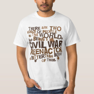 T-shirt Cadeau de Reenactor de guerre civile