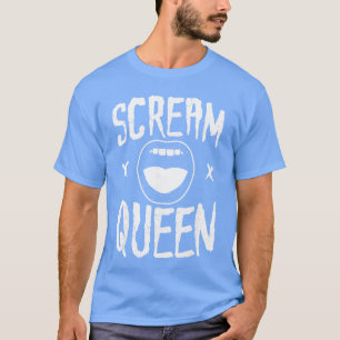 T-shirt Cadeau de reine du cri Halloween pour fan de film