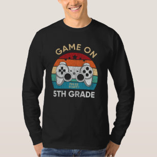 T-shirt Cadeau de rentrée scolaire pour élève de 5e année