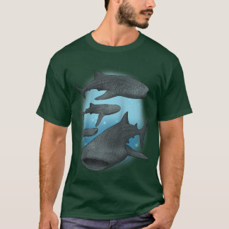 T-shirt Cadeau de requin baleine Femmes Plongée en apnée R