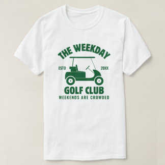 T-shirt Cadeau de retraite personnalisé Le club de golf en