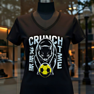 T-shirt Cadeau de sport d'anime japonais kawaii déterminé