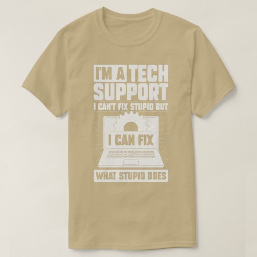 T-shirt Cadeau De Support Technique Im A (Design devant)
