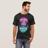 T-shirt Cadeau de surfeur rétro (Devant entier)