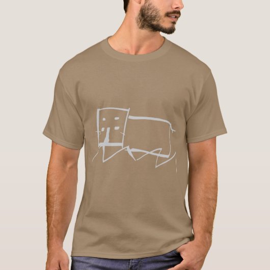 T-shirt Cadeau de Taskmaster Hippo (Devant)