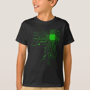T-shirt Cadeau de technologie de conception de circuit de