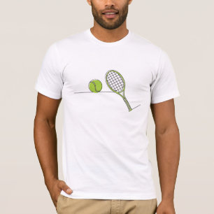 T-shirt Cadeau de tennis de l'amant de tennis