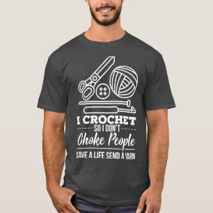 T-shirt Cadeau de Tricot de crochet