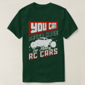 T-shirt Cadeau de voiture de course RC Radio télécommandé (Design devant)