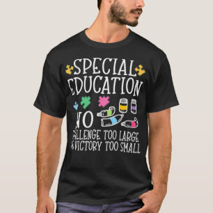 T-shirt Cadeau d'éducation spéciale pour Auti, enseignan