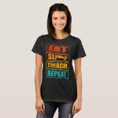 T-shirt cadeau d'enseignant d'école de mathématiques et d' (Devant entier)