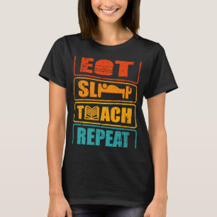 T-shirt cadeau d'enseignant d'école de mathématiques et d'