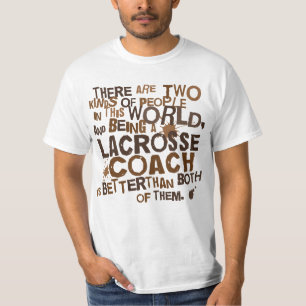 T-shirt Cadeau d'entraîneur de lacrosse