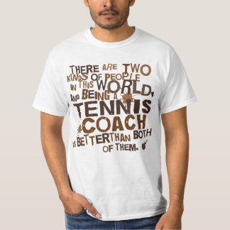 T-shirt Cadeau d'entraîneur de tennis