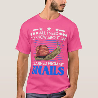 T-shirt Cadeau d'escargot comestible1