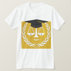 T-shirt Cadeau d'études de droit