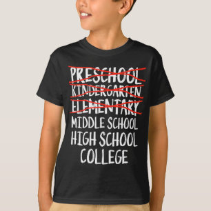 T-shirt Cadeau d'études élémentaires - Le collège à s