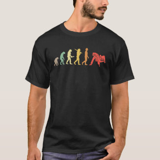 T-shirt Cadeau d'évolution de judo rétro pour judokas