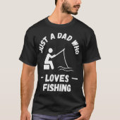T-shirt Cadeau d'évolution de pêcheur (Devant)