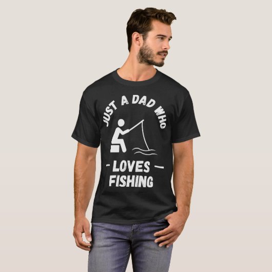 T-shirt Cadeau d'évolution de pêcheur (Devant entier)