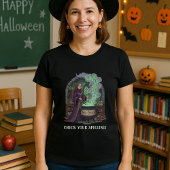 T-shirt Cadeau d'Halloween mignon pour enseignants Spell-C