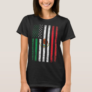T-shirt Cadeau Drapeau Mexique 4 Juillet États-Unis Améric