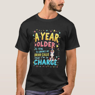 T-shirt Cadeau drôle d'anniversaire Border Collie Chien 2