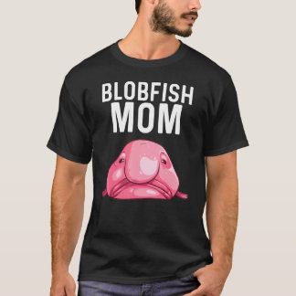 T-shirt Cadeau drôle de blobfish pour maman femme amoureus