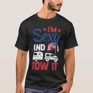 T-shirt Cadeau drôle de caravane pour amateur de camping e