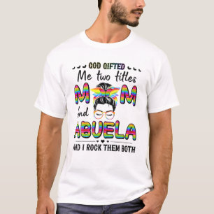 T-shirt Cadeau drôle de chignon désordonné sensoriel Pop T